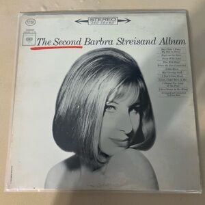The Second Barbara Streisand Album Vinyl